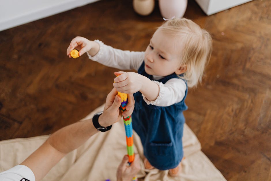 Featured image of post Zabawy sensoryczne - Pierwsze klocki i zabawy sensoryczne...